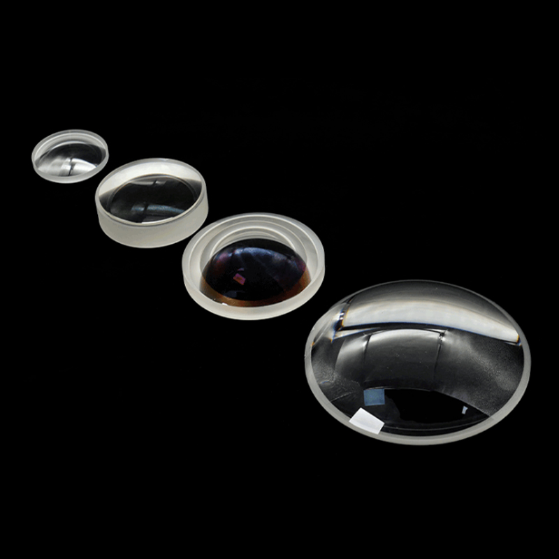 How do convex lenses correct aberrations and improve image quality in imaging systems?